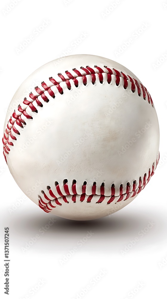 Baseball on white background Baseball on white background
