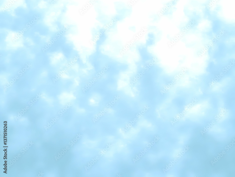 Photo of Cloudy Blue Sky with White Clouds and Sunlight Background Photo of Cloudy Blue Sky with White Clouds and Sunlight Background