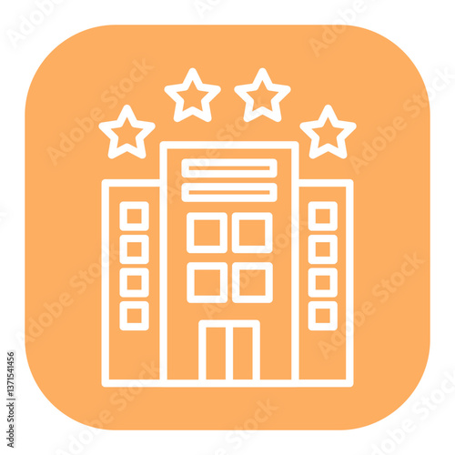 4 Star Hotel Icon