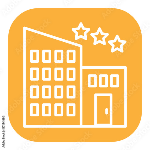 Luxury Hotel Icon