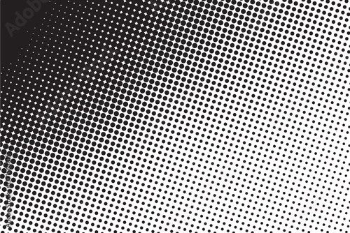 abstract gradient halftone dots background Pop art template texture Vector illustration