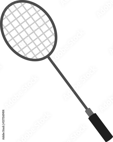Man badminton smash player