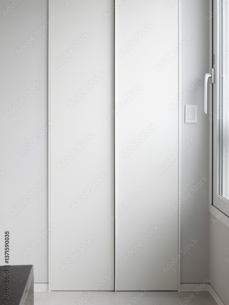 White furniture always looks neat and cool White furniture always looks neat and cool
