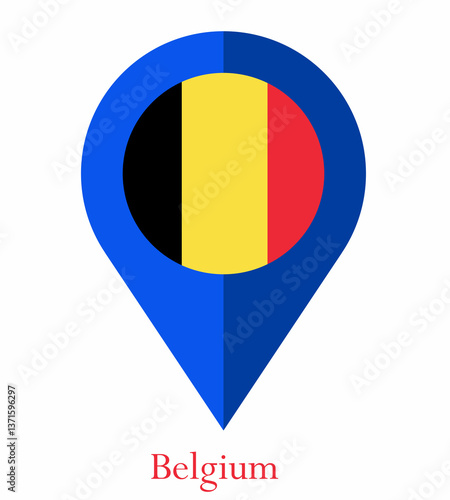 Flag Of Belgium, Belgium flag, National flag of Belgium. Map Pin flag of Belgium. Free Download Flag Of Belgium, Belgium flag, National flag of Belgium. Map Pin flag of Belgium. - GFXLoad
