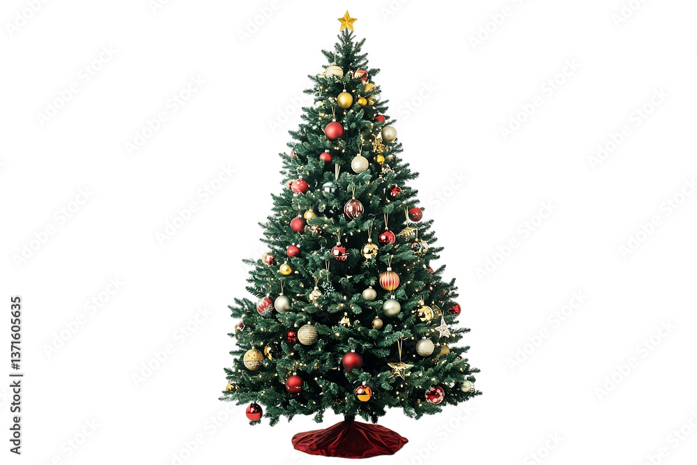 A joyful symbol of winter celebrations Isolated on white background or PNG background . A joyful symbol of winter celebrations Isolated on white background or PNG background .