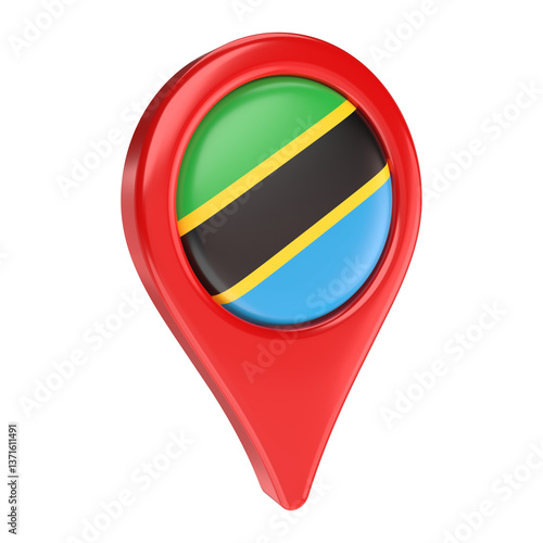 3D Tanzania Flag Map Marker – Travel, Navigation, and Location Icon Free Download 3D Tanzania Flag Map Marker – Travel, Navigation, and Location Icon - GFXLoad