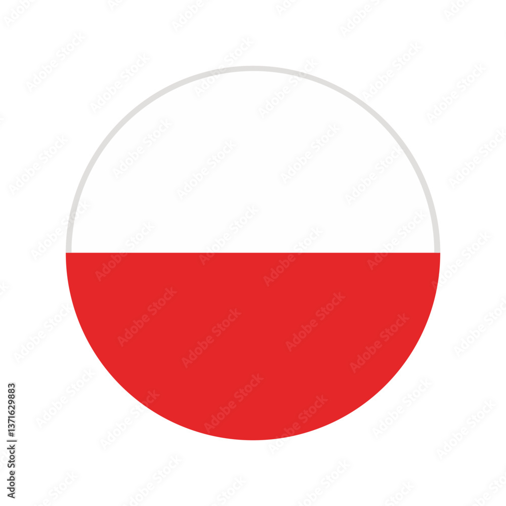 Poland Falg Vector , transparent background Poland Falg Vector , transparent background