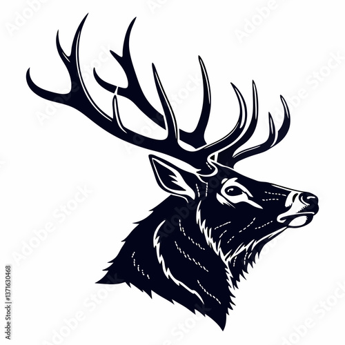 deer head silhouette