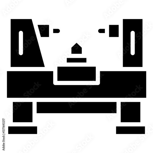Lathe Machine Icon