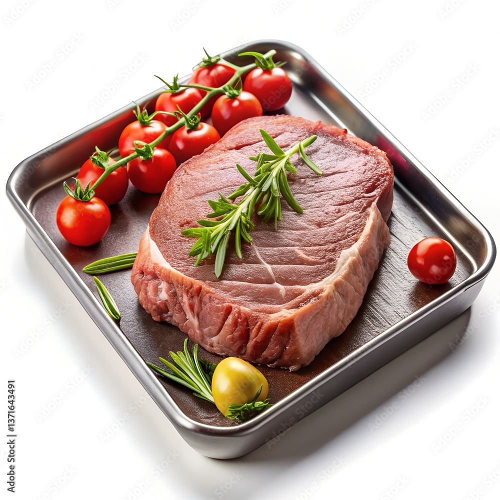 Beef steak isolated on white background Beef steak isolated on white background