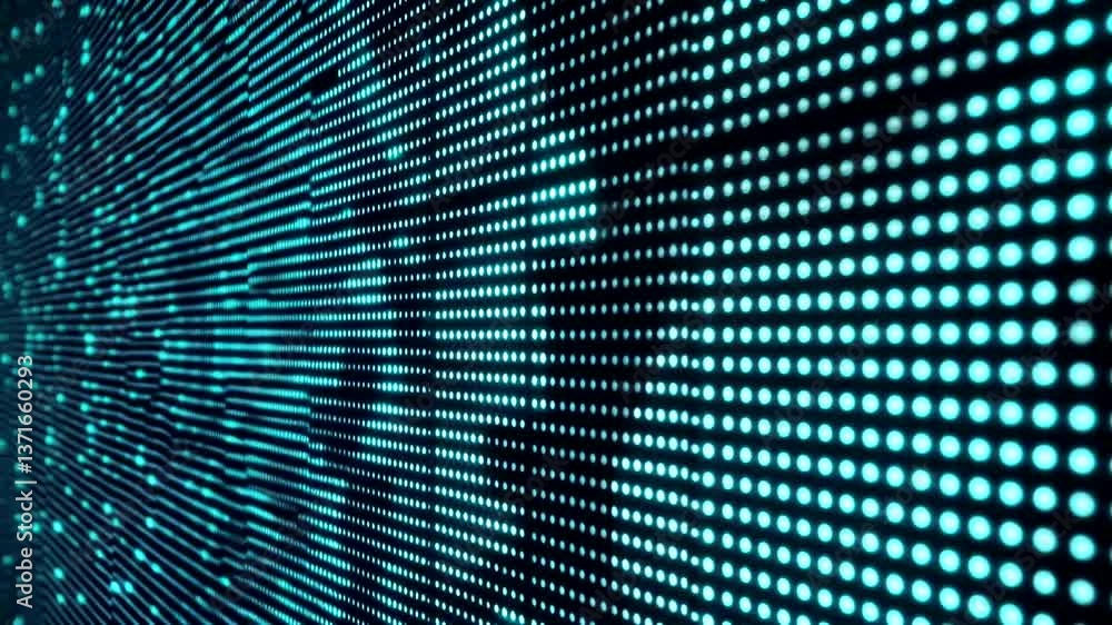 Abstract digital background featuring glowing blue dots in a grid pattern, creating a futuristic atmosphere Abstract digital background featuring glowing blue dots in a grid pattern, creating a futuristic atmosphere