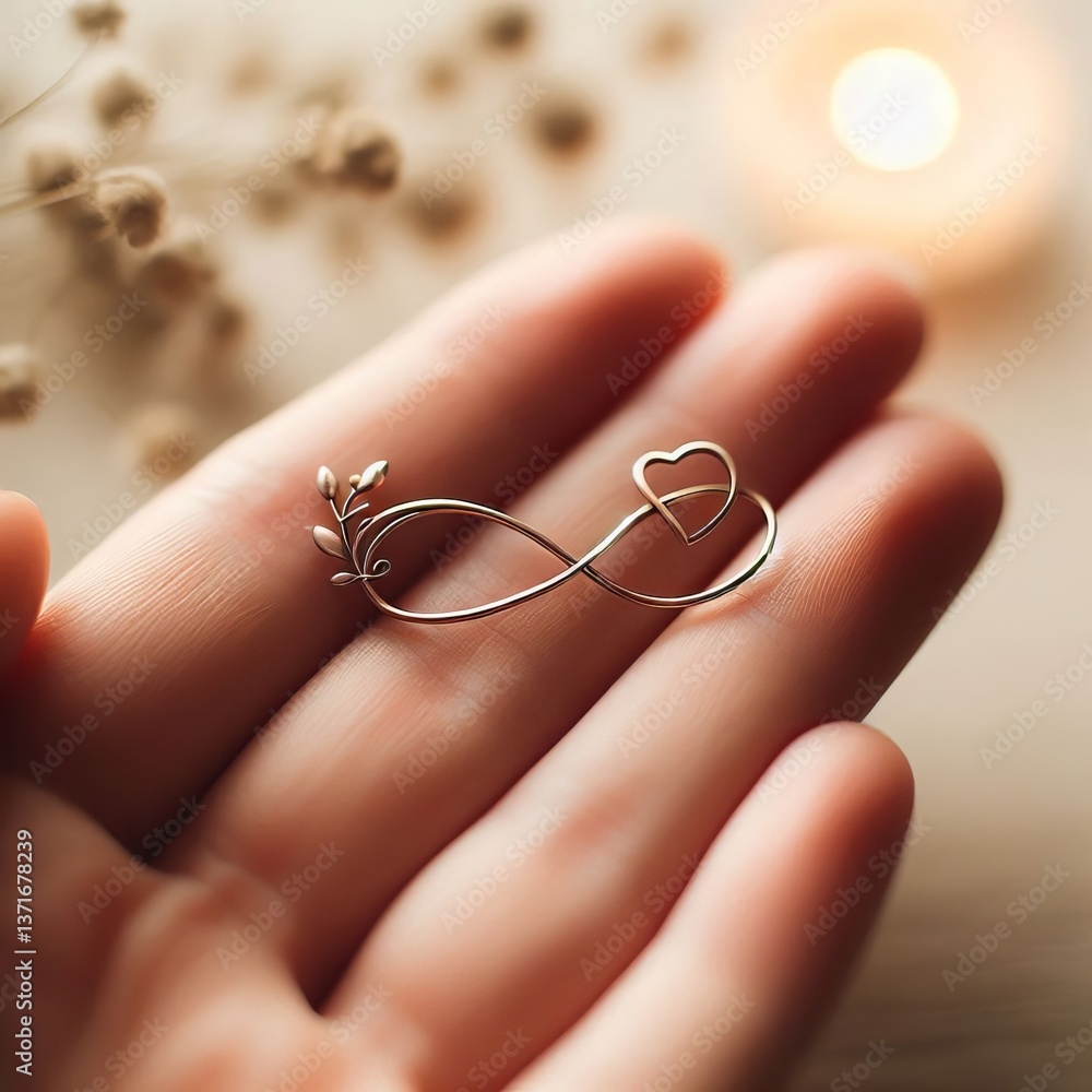 infinity symbol seamlessly combined with a infinity symbol seamlessly combined with a