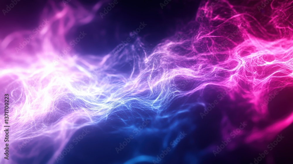 Obraz premium Colorful abstract background with flowing light and vibrant energy