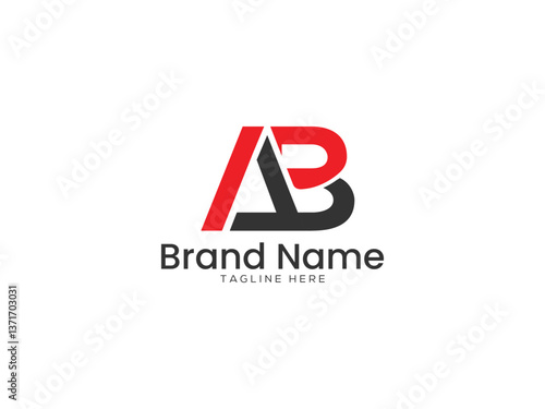 AB Letter Logo design Vector Art, Icons, and Graphics	

