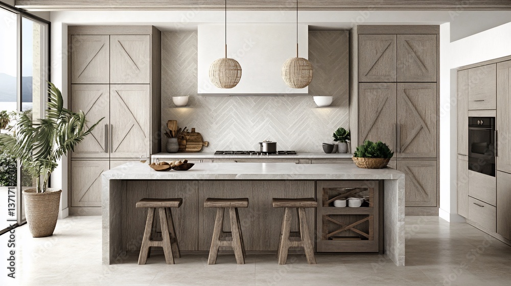 Modern Coastal Kitchen Design Modern Coastal Kitchen Design
