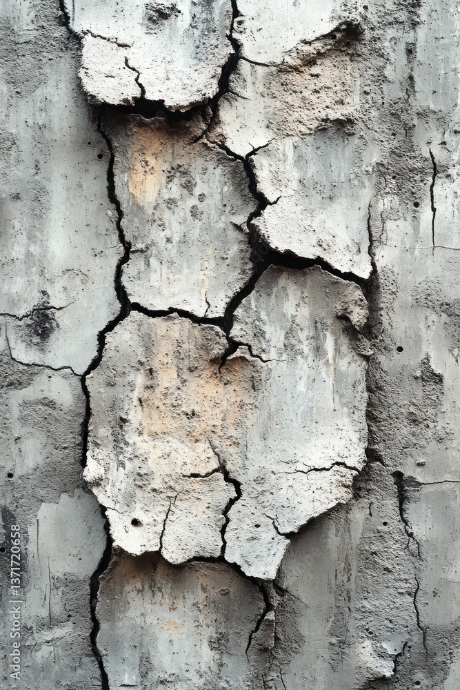 Obraz premium Gray Concrete Abstract Texture Background Organic Light Pattern Smooth Surface Desk