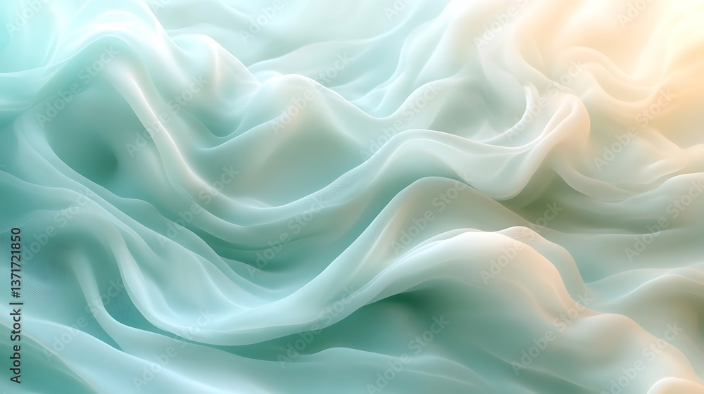 A silky abstract background with a gradient of soft teal and aqua, creating a calming, ocean-like effect with smooth transitions, A silky abstract background with a gradient of soft teal and aqua, creating a calming, ocean-like effect with smooth transitions,