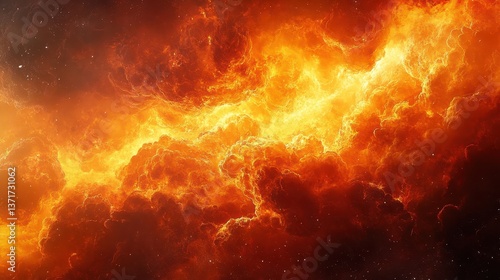 Wallpaper Mural fire and flames Torontodigital.ca