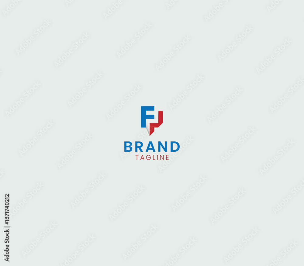 Premium FP Monogram Logo, Modern Letter Mark for Luxury Branding Business Premium FP Monogram Logo, Modern Letter Mark for Luxury Branding Business