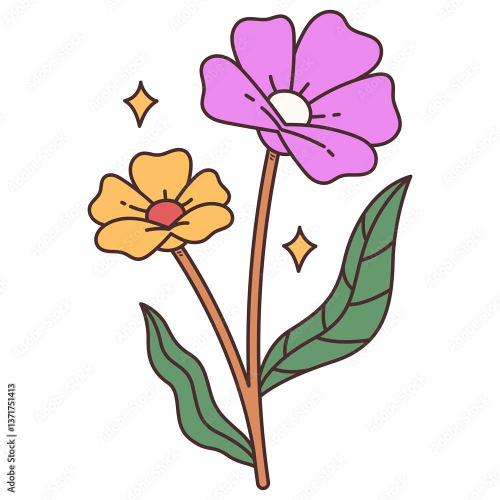 Obraz premium Flower Illustration