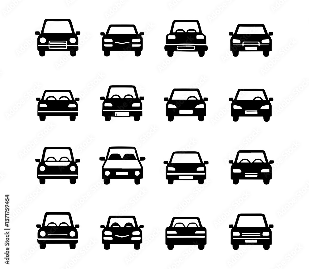 Minimalist Car Vector Illustration | Clean & Modern Auto Design Minimalist Car Vector Illustration | Clean & Modern Auto Design