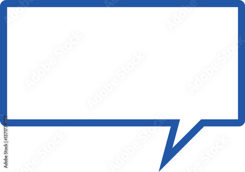 中が白地の吹き出しです。