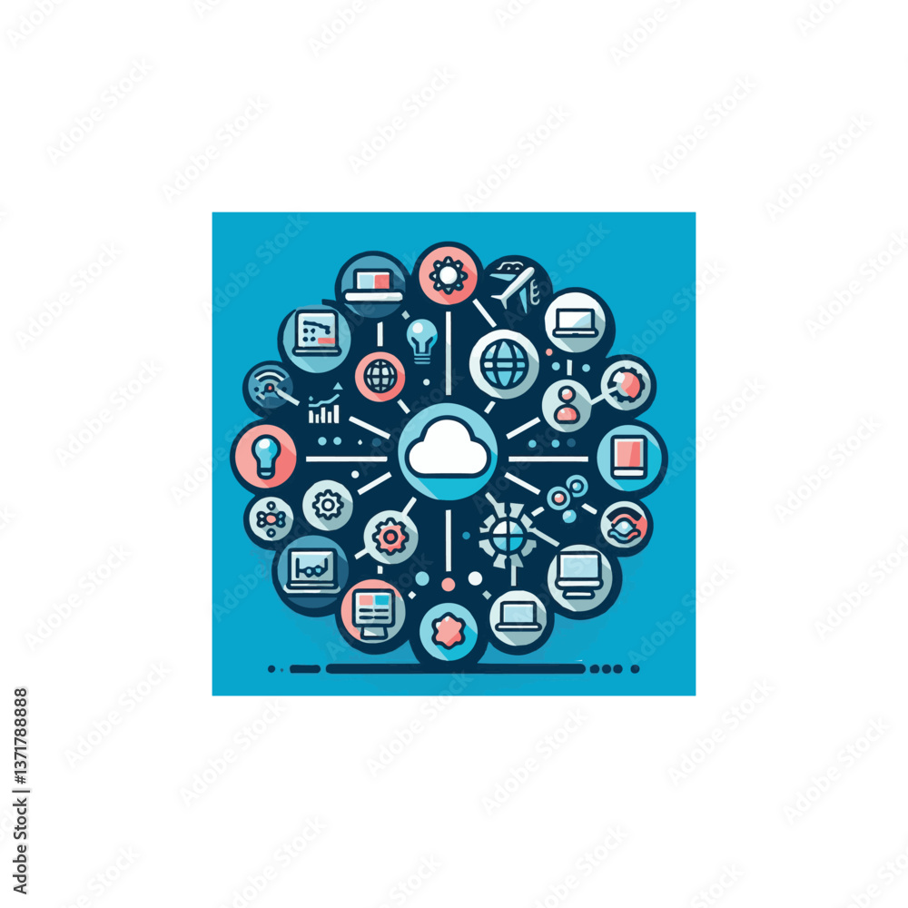 Connection icon vector symbol design illustration. Connection icon vector symbol design illustration.