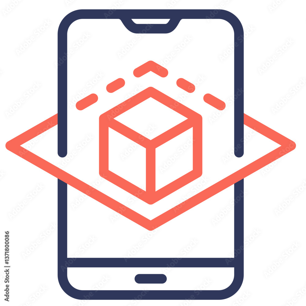 Augmented Reality Icon Augmented Reality Icon