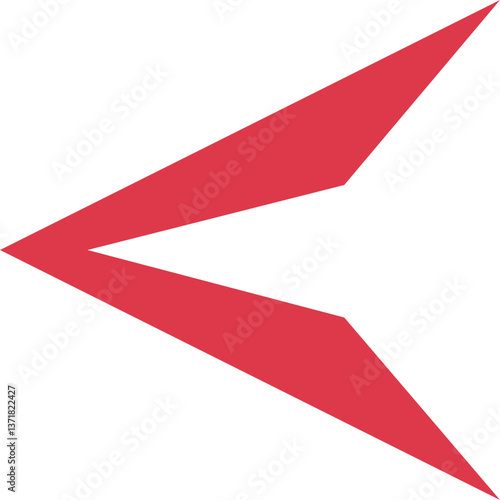 Free Download Bold Red Minimalist Icon – Striking & Versatile Symbol for Various Applications - GFXLoad