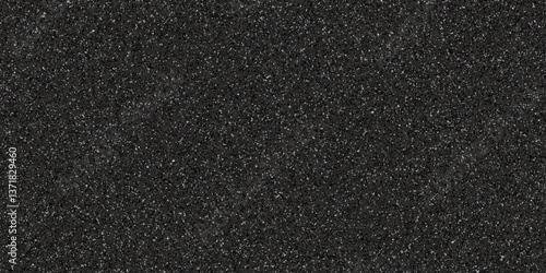 Terrazzo floor seamless pattern. texture of classic italian style, Beautiful black terrazzo stone texture background. surface of terrazzo floor texture abstract background.	