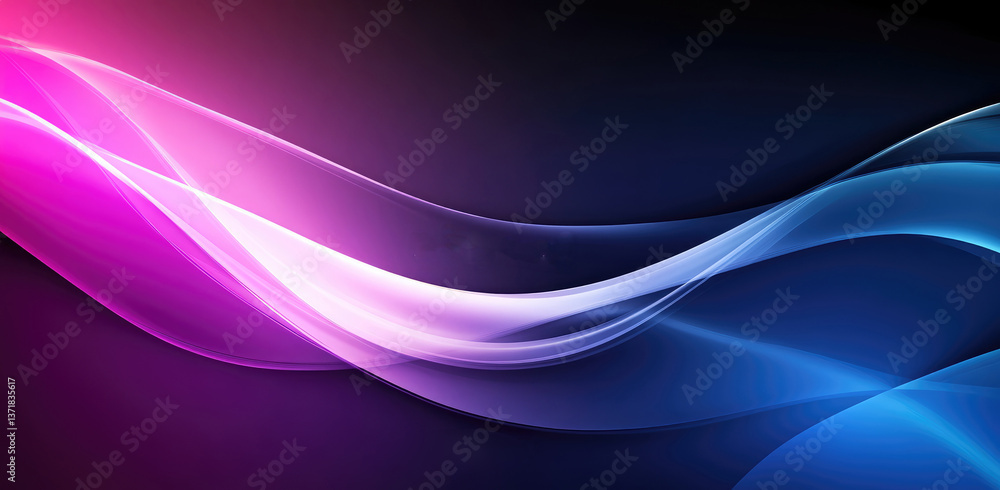 an abstract background featuring blue and purple waves set against a dark gradient backdrop. an abstract background featuring blue and purple waves set against a dark gradient backdrop.