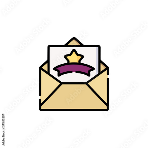 vector illustration of a gift box