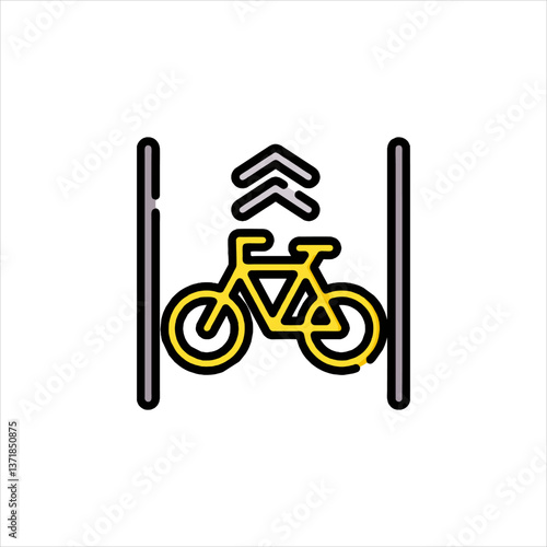 bicycle parking sign