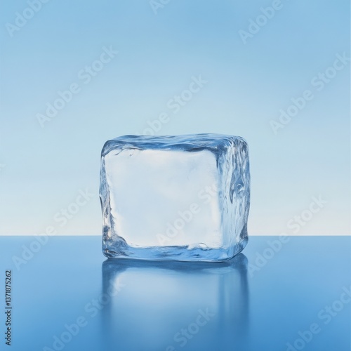 Single ice cube
