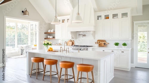 Bright, modern kitchen
