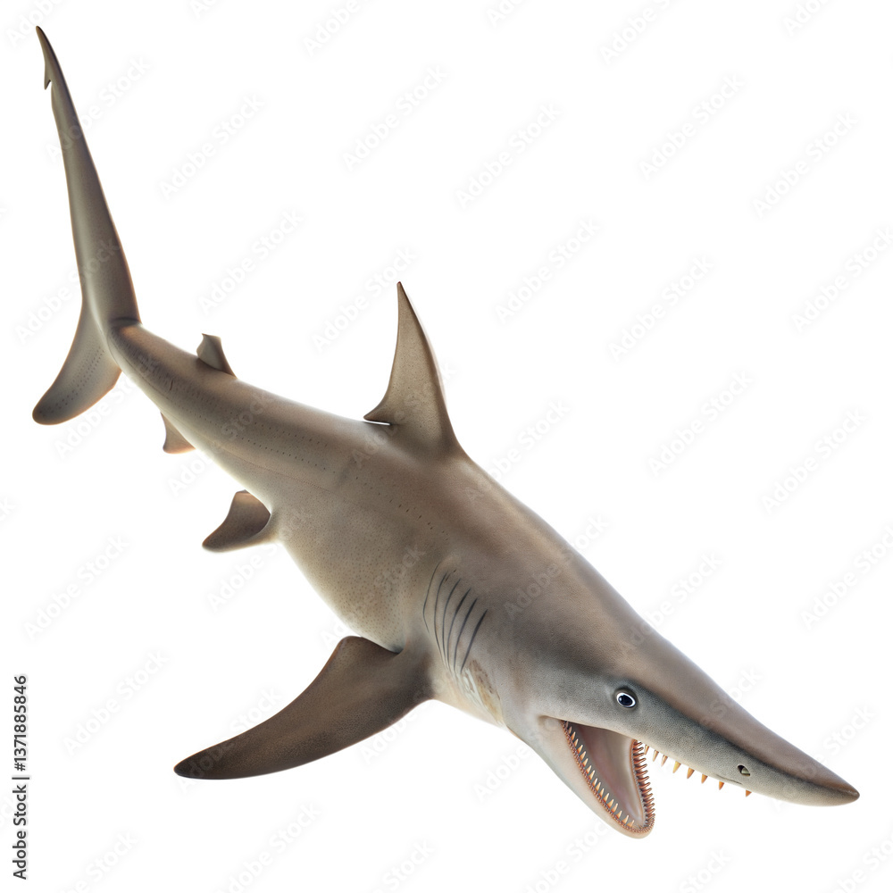 Fototapeta premium Goblin Shark AI Generate Image