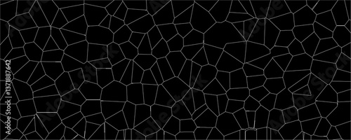 Intricate Digital Texture Featuring a Detailed Mosaic Composition with Modern Organic Fractal Networks and Structural Intersections

