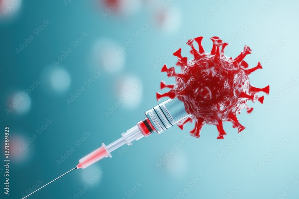 Vaccine and coronavirus injection Vaccine and coronavirus injection