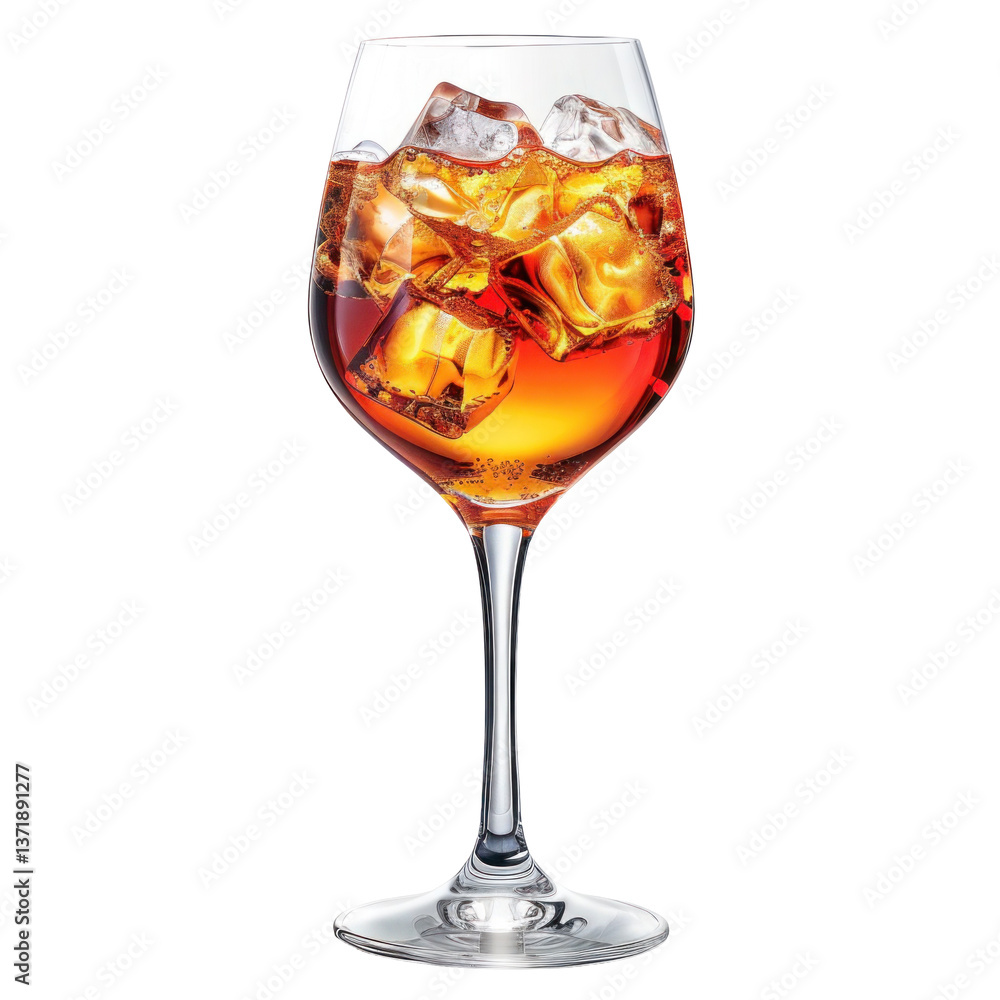 glass of brandy isolated on transparent background. PNG cut out glass of brandy isolated on transparent background. PNG cut out