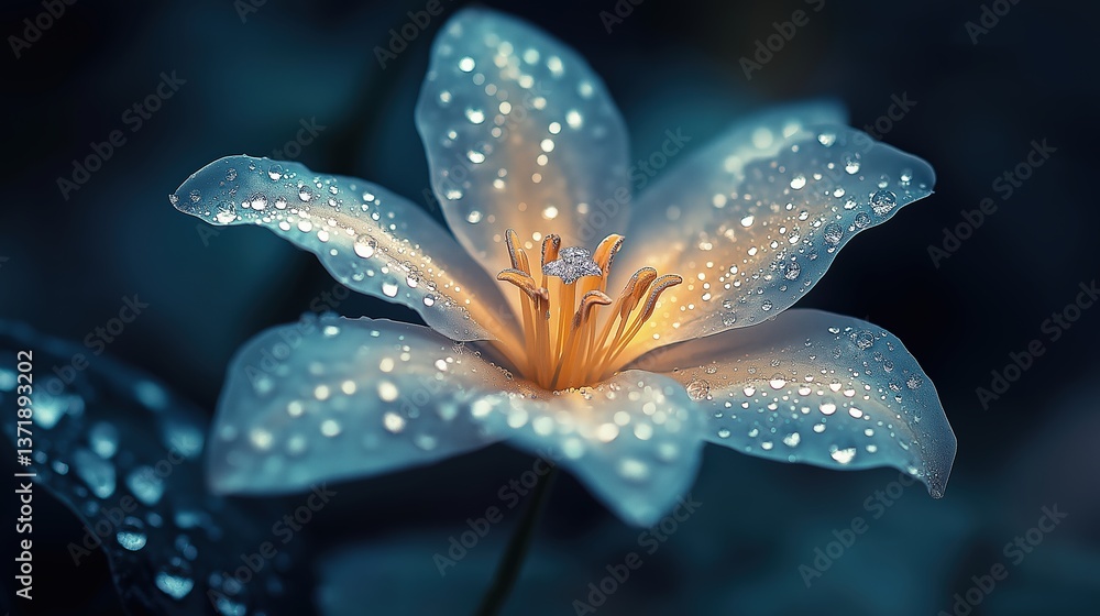 Delicate flower with soft petals, illuminated by gentle light, showcasing intricate textures, ideal for nature themes. Delicate flower with soft petals, illuminated by gentle light, showcasing intricate textures, ideal for nature themes.