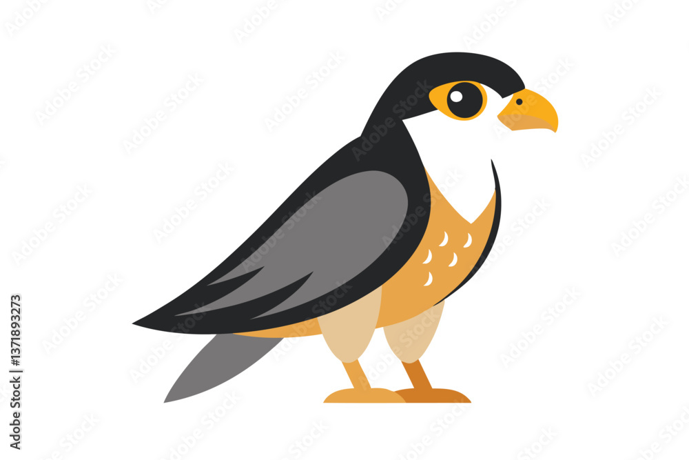 Obraz premium vector illustration of an eagle