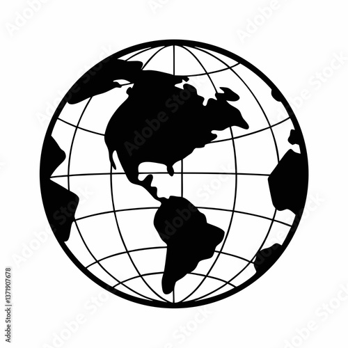 3D globe in a cage symbolizing global connections and travel