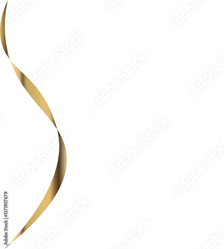 Golden line art for background decoration