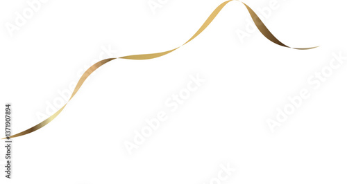 Golden line art for background decoration