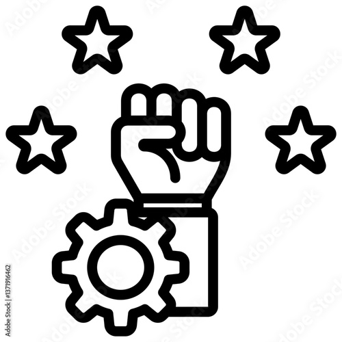 Autonomy Outline Icon