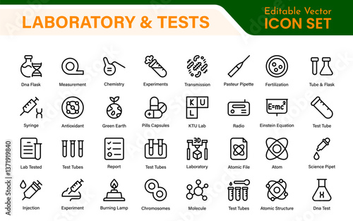  Public utilities linear signed icon collection. Signed thin line icons collection. Set of public utilities simple outline icons.