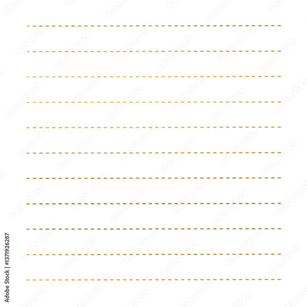 Gold writing lines. Gold writing lines.