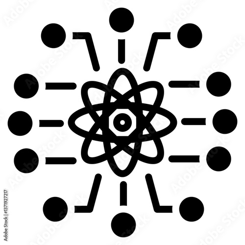 Technology Glyph Icon