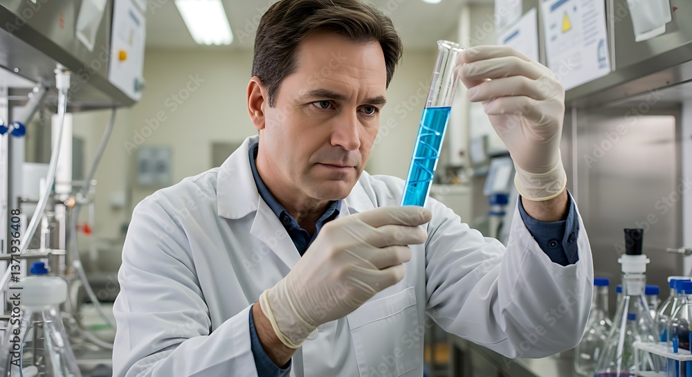 scientist working in laboratory scientist working in laboratory