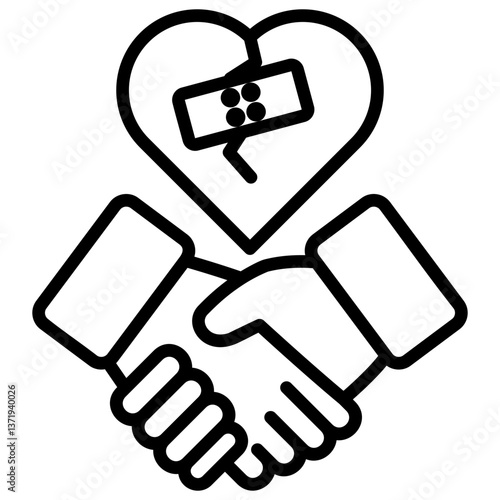 Forgiveness Outline Icon